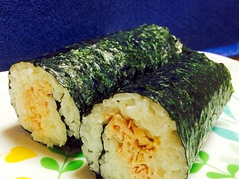 朝ご飯に！おにぎりより簡単ツナマヨ海苔巻